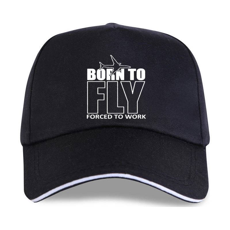 Νέο καπέλο καπέλο Funny Born To Fly Plane Pilot Evolution Paragliding Paraglider Summer Unisex Καπέλο μπέιζμπολ