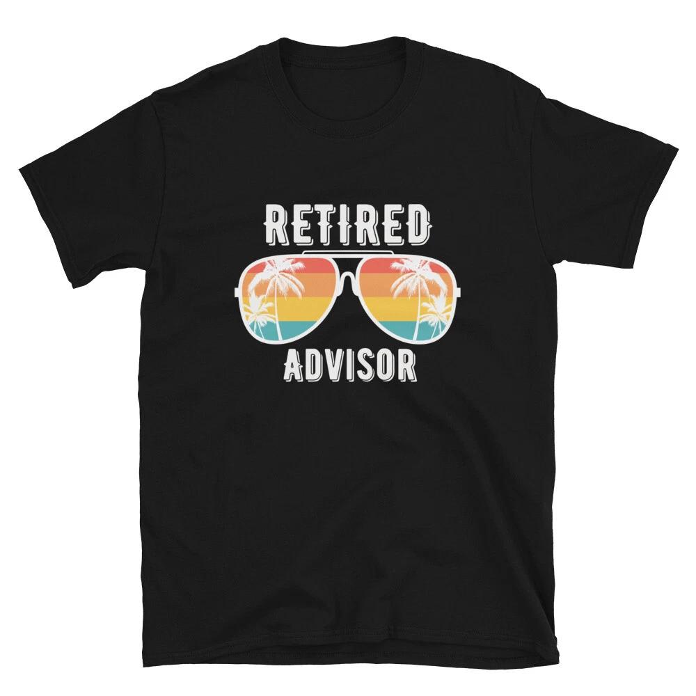 Advisor Retired Retirement Gift Classic Fit T-Shirt S