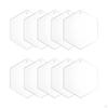 20-Piece Acrylic Christmas Ornaments Set for Personalized Holiday Decor