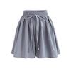 Casual Shorts for Women Drawstring Palazzo Short Pants Summer Loose Elastic High Waist Shorts Breathable Thin Short Pants Plus Sport Vacation Shorts