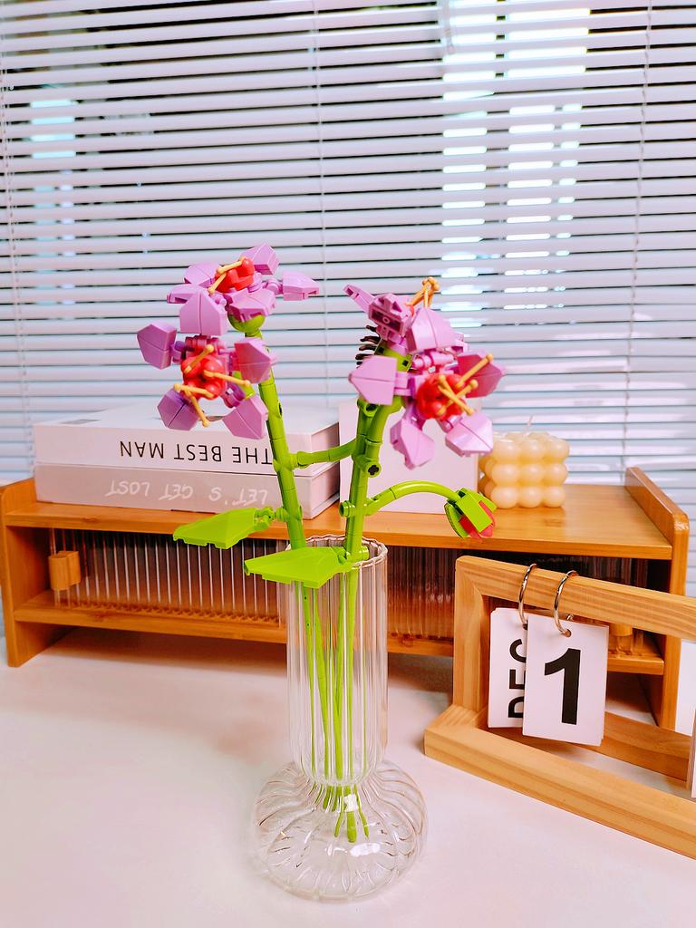 Blocchi da Costruzione Bouquet Rosa Girasole Eterno, Mini Mattoncini Fai da Te per Adulti, Regalo che Non Appassisce per San Valentino Anniversario Decorazione per la Casa