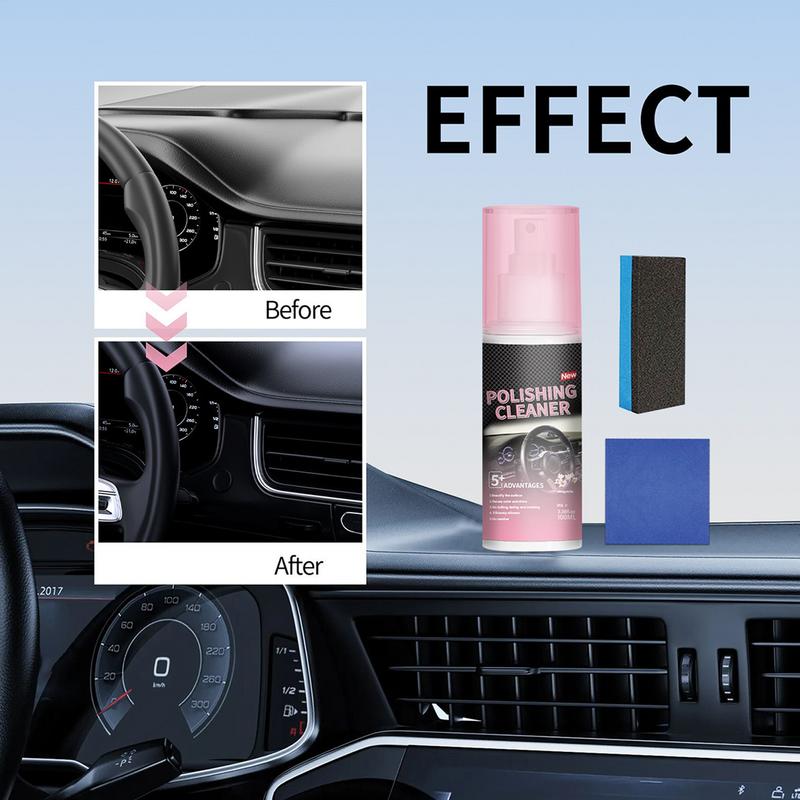 100ml Automotive Interior Polishing Agent Car Detailer And Cleaner Renewal Decontamination Maintenance Remove Stains Agent
