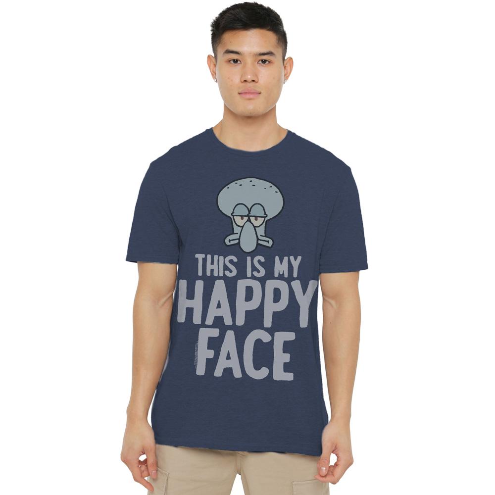 SpongeBob SquarePants Unisex Adult Happy Face T-Shirt