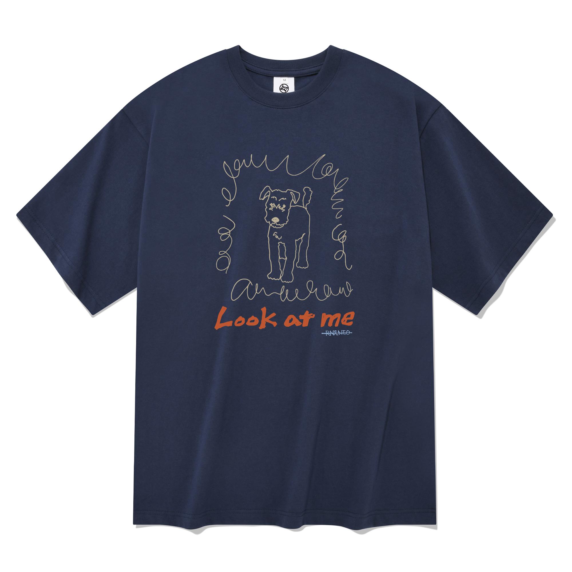 Radineo Look At Me Short Sleeve T-Shirt Navy Navy (Navy)/M