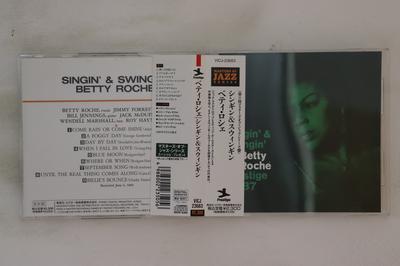 CD BETTY ROCH  Singin  Swingin VICJ23683 Prestige 1991 Japan Obi Jazz Used