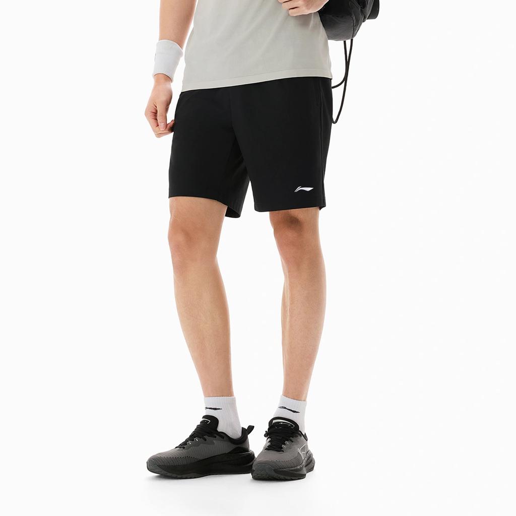 Li-Ning Versatile Casual Soft Comfortable Sports Shorts Men shorts Black AKSW677-1