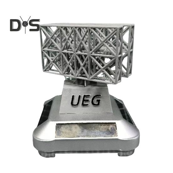 

3D-печатный орнамент, вращающаяся военная модель на солнечных батареях, миниатюрная имитация военной модели, украшение приборной панели автомобиля, подарок для военного энтузиаста F