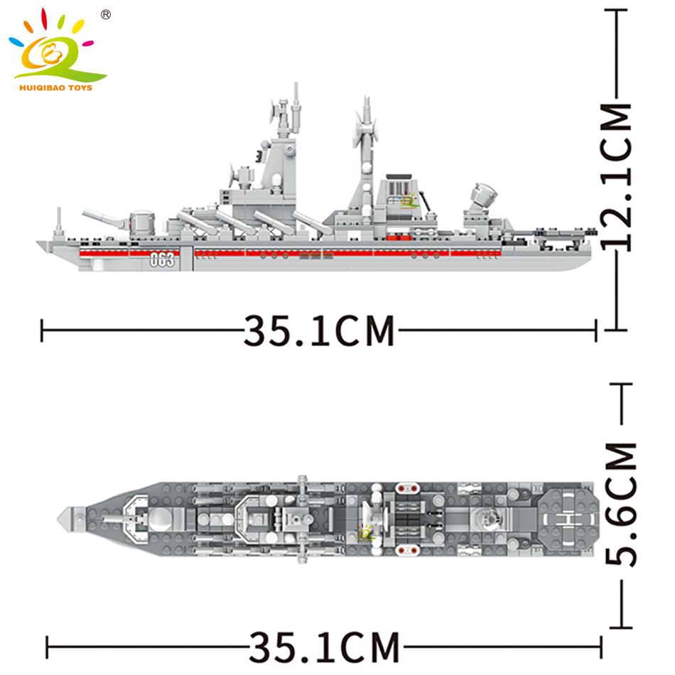 Non-Toxic Military Ship Aircraft Cruiser Building Blocks Army Tank Truck Model Bricks City Construction Children Toy For Children Gift