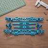 14 Pieces Aluminum RC Car and Sturdy Metal Shock Absorption Arm Set Lightweight