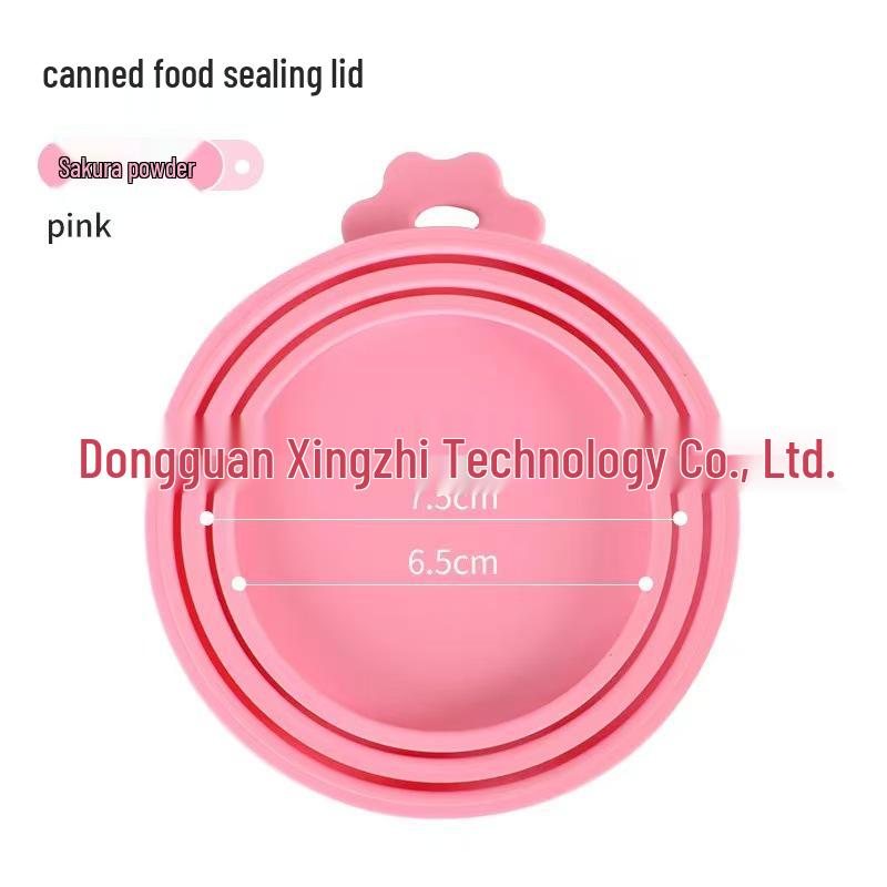 Available Silicone Pet Can Lid: Airtight, Food-Grade, Three-in-One; Custom Logo Option.