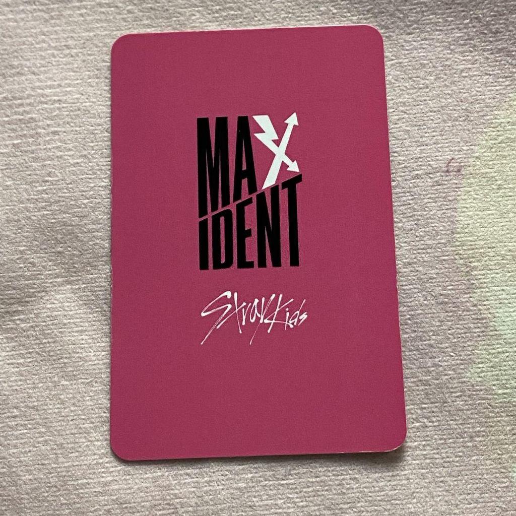 [USED] Stray Kids Pre-recorded MAXIDENT Trading Card