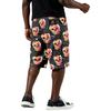 Men's Casual Drawstring Shorts with 5-Inch Inseam and Multi-Pockets