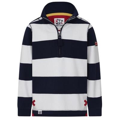 Lazy Jacks Jongens Sweatshirt met Brede Strepen