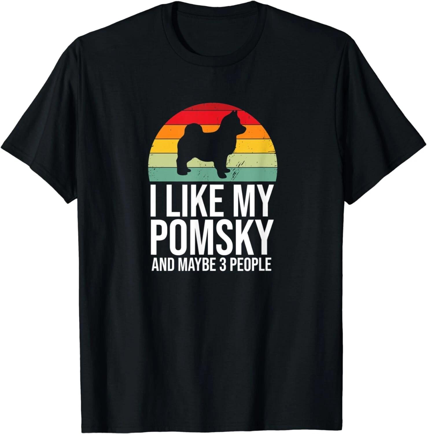 

Funny Pomsky Saying Dog Pomsky Fun Dog Owner Quote Pomskies Gift Unisex T-Shirt 2XL
