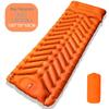Ultralight Portable TPU Inflatable Camping Pad - Moisture-Proof, Single/Double, Foot-Press Design