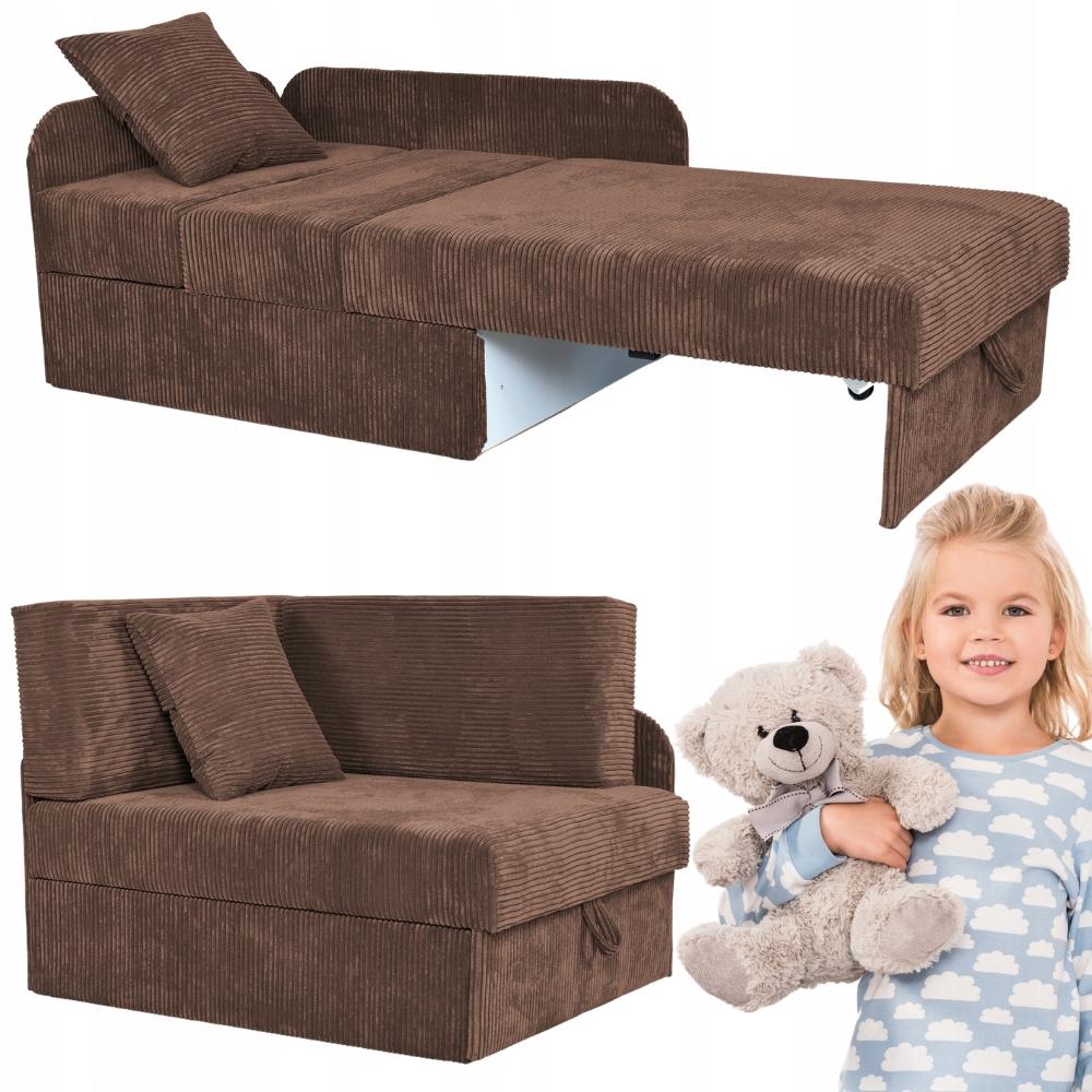 Canapea sofa pentru copii BONI colț stânga sau dreapta MARO Family Meble