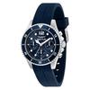 230 Multifunction Silicone Strap Blue Dial Quartz R3251161052 100M Men's Watch