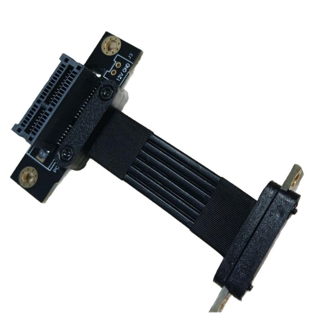 PCIe4.0 X1 Risers Cable Universal Compatibility With PCIe3.0 2.0 For Desktop Computer Hardware
