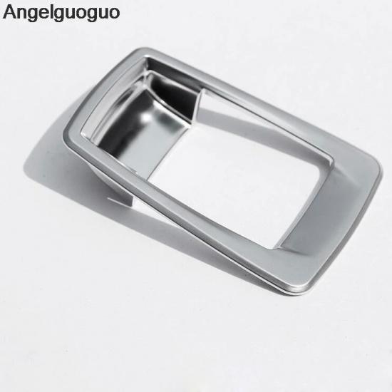 

Angelguoguo автомобильный электронный ручной тормоз крышка отделка рамка для BMW 2 серии Gran Active Tourer F45 F46 2015-2016 серебряный
