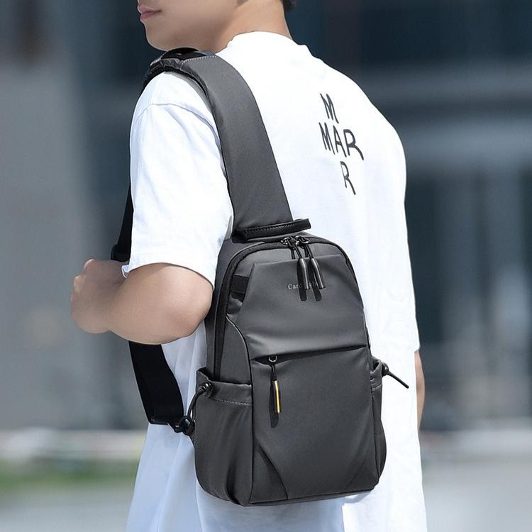 Men Large Capacity Chest Bag, Casual Multifunctional Crossbody Shoulder Bag for Commute