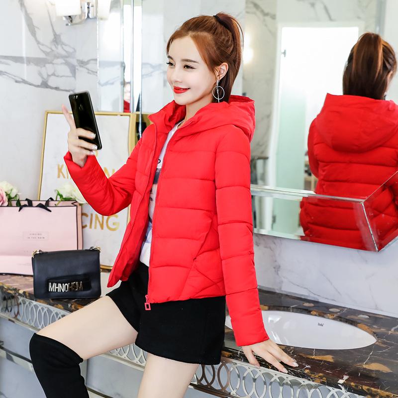 Winter short coat fashion slim  clothes women's thickened  clothes