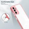 2 In 1 Transparent Phone Case for Samsung A25 A34 A54 A24 A14 A04 Galaxy M54 M14 A33 A53 A73 A23 A13 A52 A72 A51 A71 Clear Cover