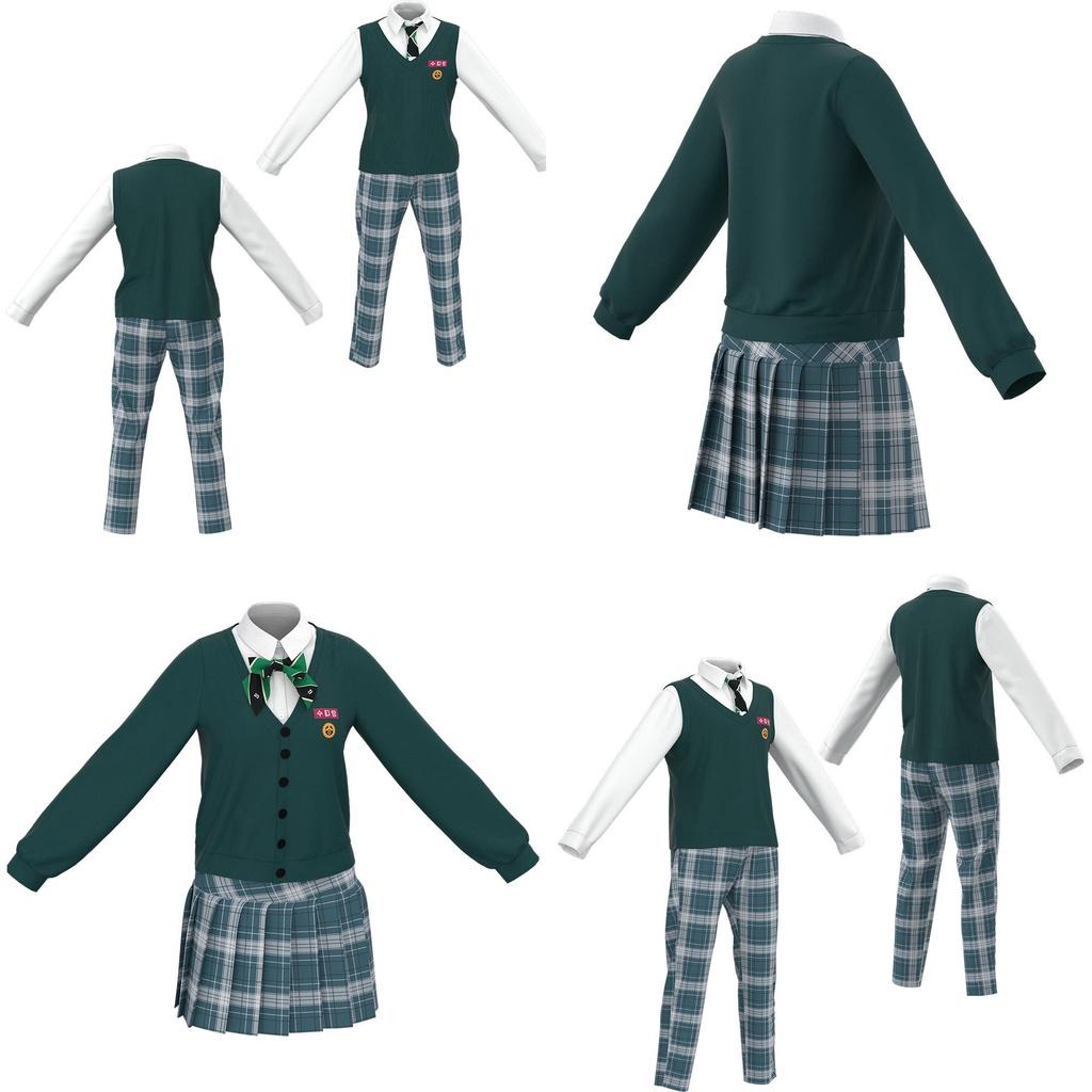 Anime-inspired All Of Us Are Dead Cosplay Costume For Fans Men And Women School Uniform Outfit