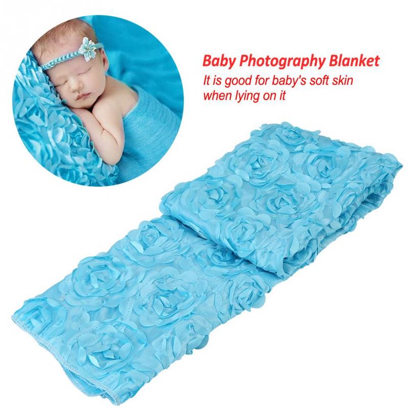 Purple Newborn Soft Wrap Infant Toddler Sleeping Swaddle Blanket for Baby Photography Photo Prop