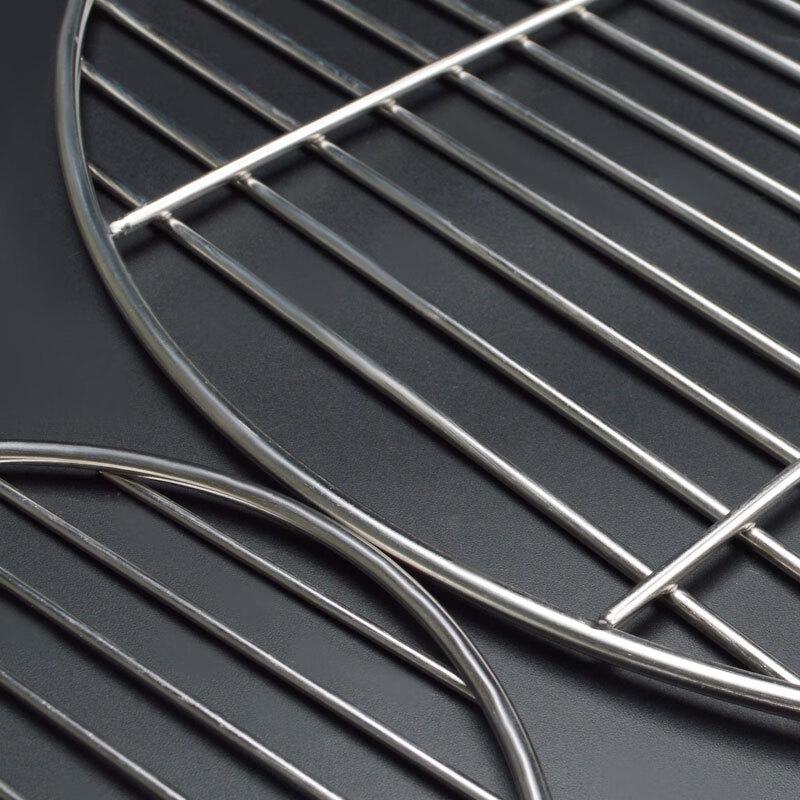 Stainless Steel Round BBQ Grill Press Rack