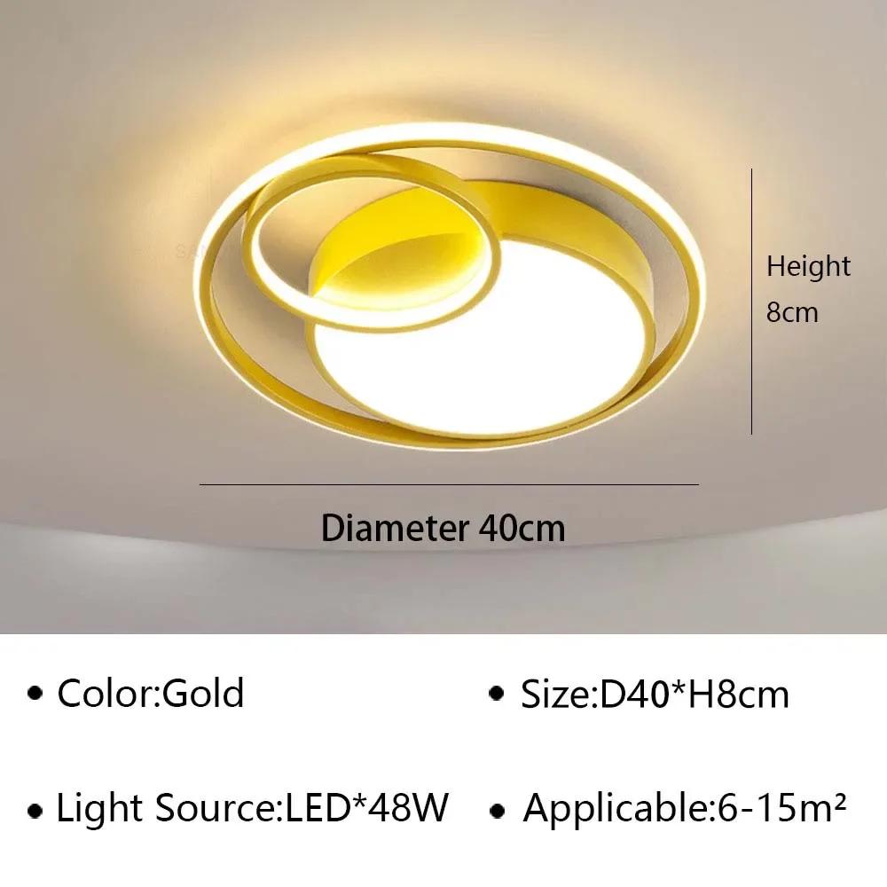 Modern LED Ceiling Lamp For Living Dining Room Bedroom Aisle Children's Room Ceiling Light Home Decor Indoor Lighting Fixture
