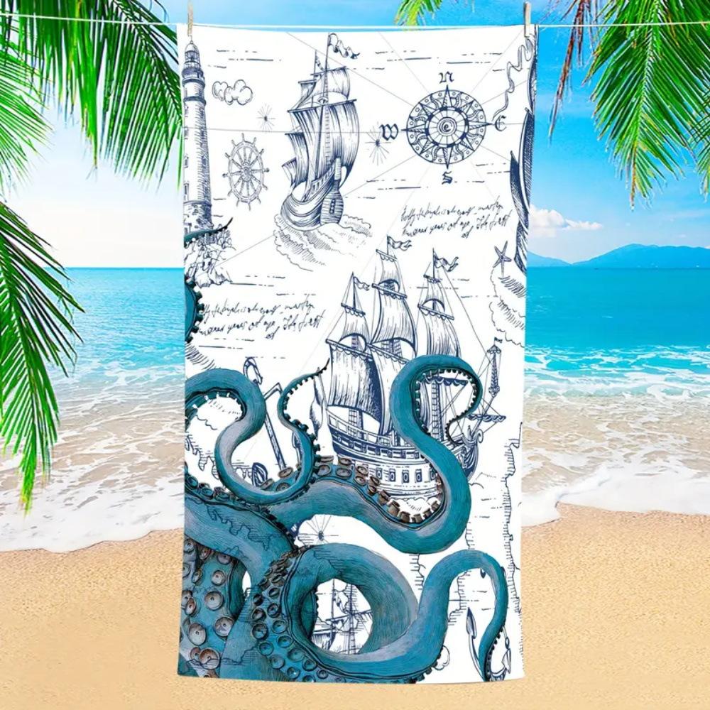 Popular Beach Towels, Microfiber Adult Swimming Towels, Absorbent Towels