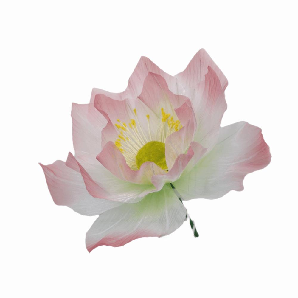 40/60cm Simulation Lotus Giant Buddha Water Lily Artificial Flower Lotus Leaf Lotus Pond Decoration Wedding Decoration