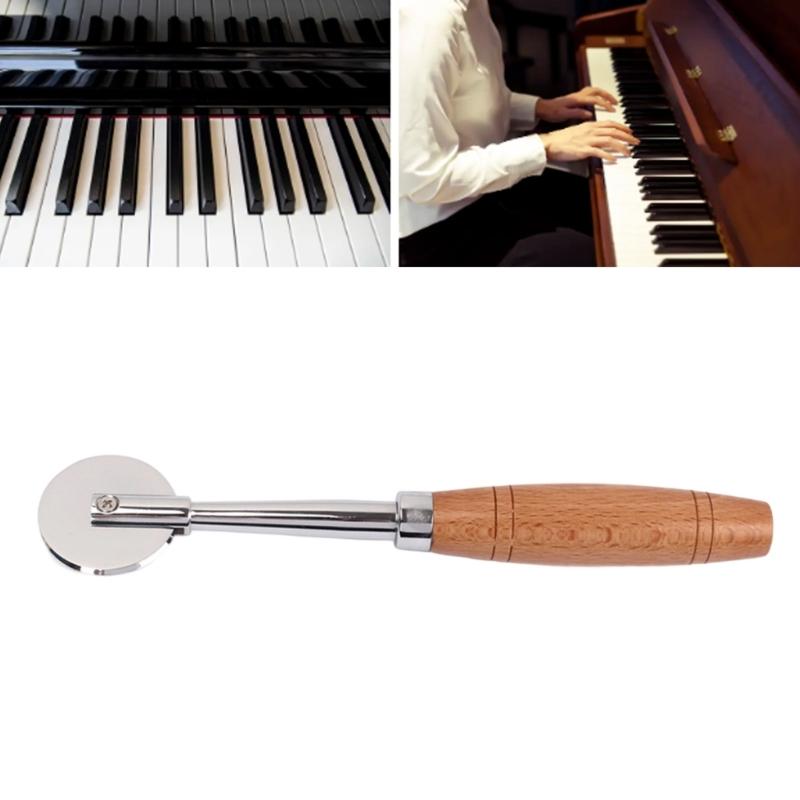 Professional Piano String Stretcher Tool String Changing Tool with Hardwood Handle Piano Tuning Maintenance Tool