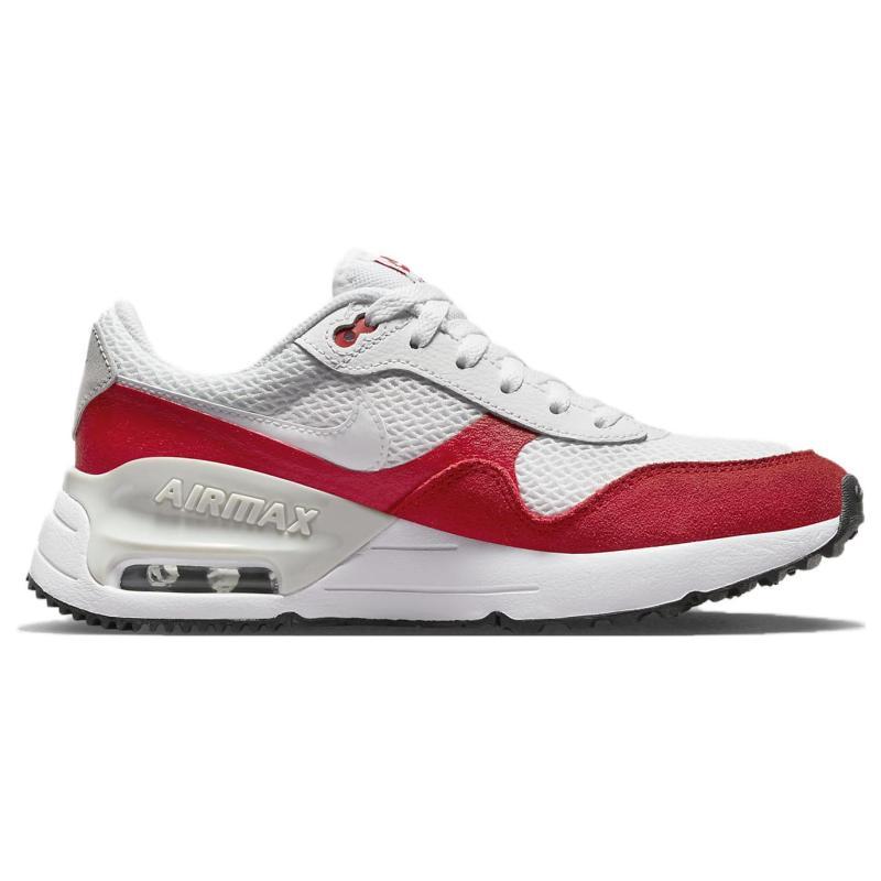 Nike Air Max SYSTM GS 'White University Red' Sneakers DQ0284-108