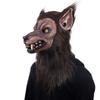 Horror Werewolf Mask Cosplay Creepy Animal Wolf Head Latex Masks Halloween Carnival Masquerade Party Costume Props