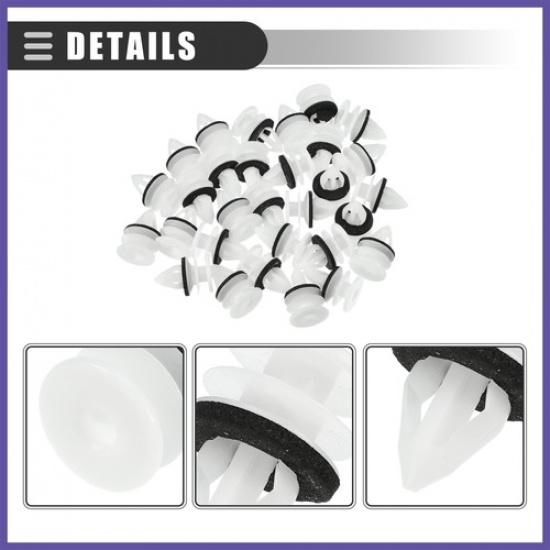 30 Pcs Auto Door Trim Panel Push Clips Retainer for Chevr Olet No.11519031