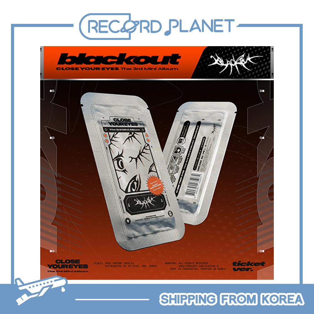 [Pre-order] CLOSE YOUR EYES [blackout] (ticket ver.)