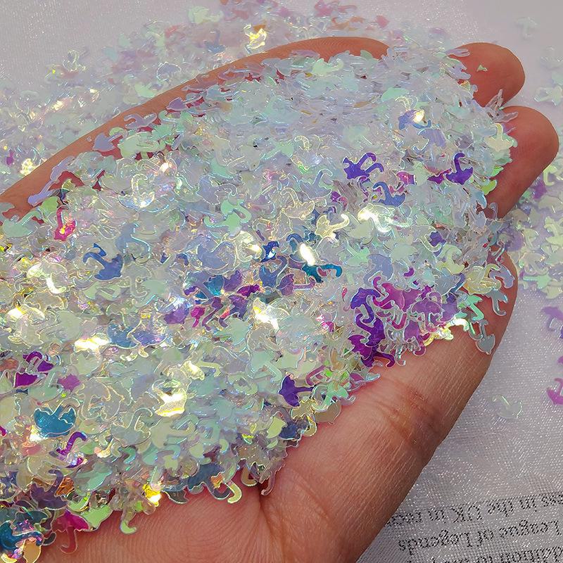 

Прозрачный точечный золотой блестящий макияж для глаз и украшения ногтей с блестящими бусинами для поделок своими руками 5mm small umbrella - 10g/bag золотой/прозрачный