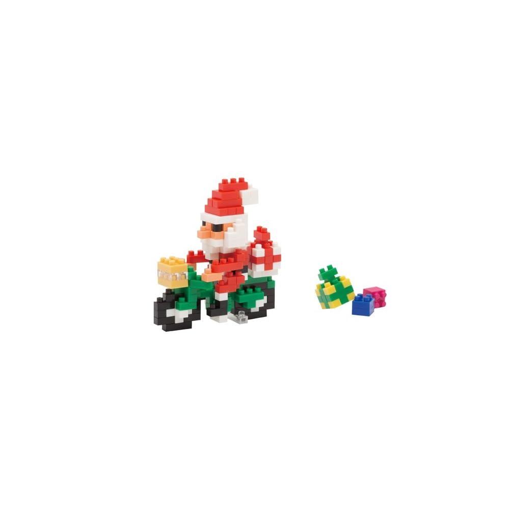 Kawada Nanoblock Санта-Клаус (велосипед) NBC_126