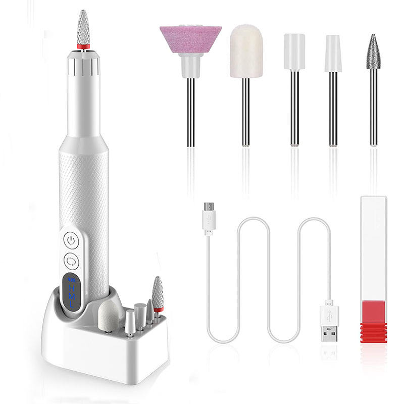 Bigsmile M3 Wireless Electric Nail Drill Machine Cordless Rechargeable LED Display Portable Mini for Gel/Acrylic Nail Removal