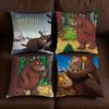 The G-GGruffalo Cushion Cover Outdoor Sofa Decorative Square Living Room Bedroom Car