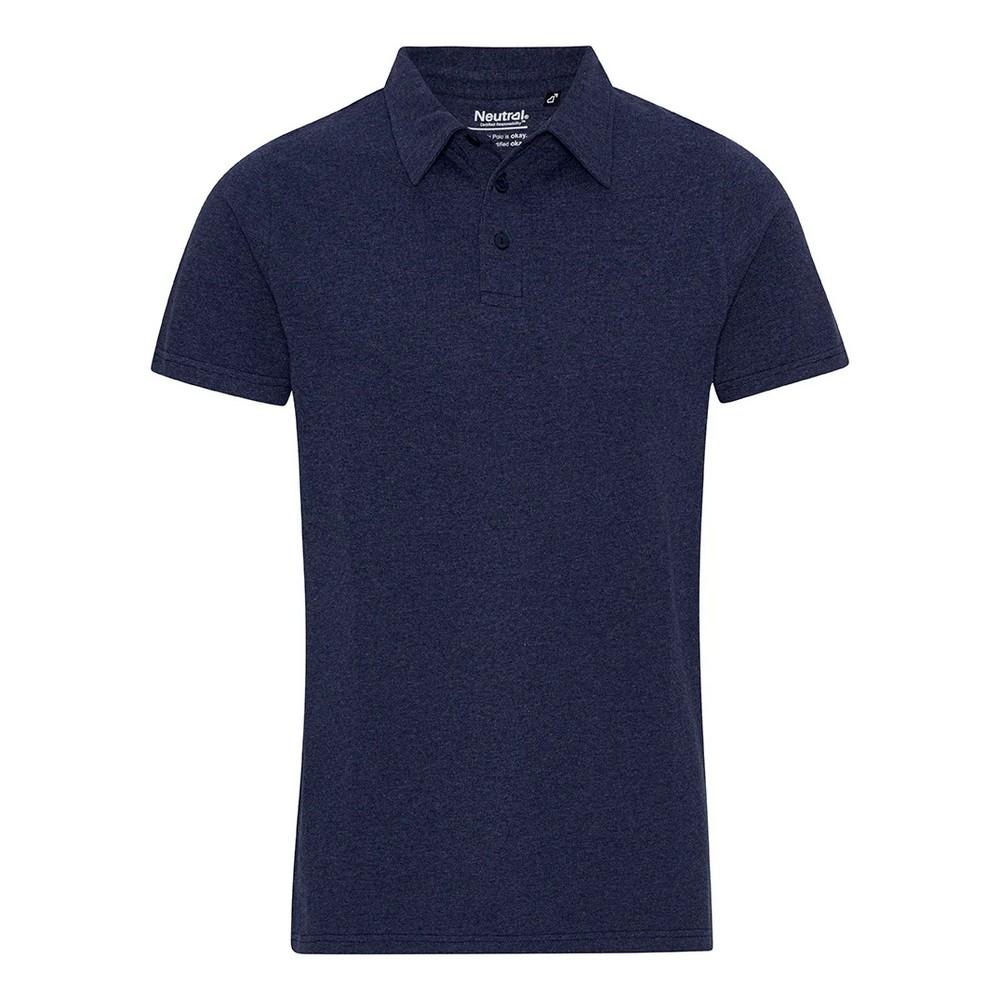 Neutral Mens Recycled Cotton Polo Shirt