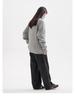 Men's High-Neck Half-Zip Thick Knit Sweater, Retro Loose-Fit Pullover for Autumn/Winter