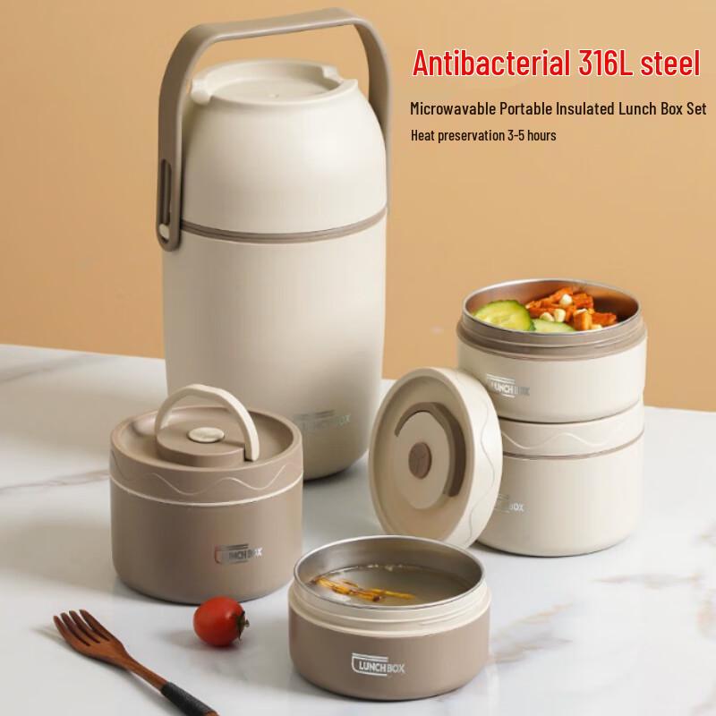Minna 316L Stainless Steel Insulated Lunch Box Set