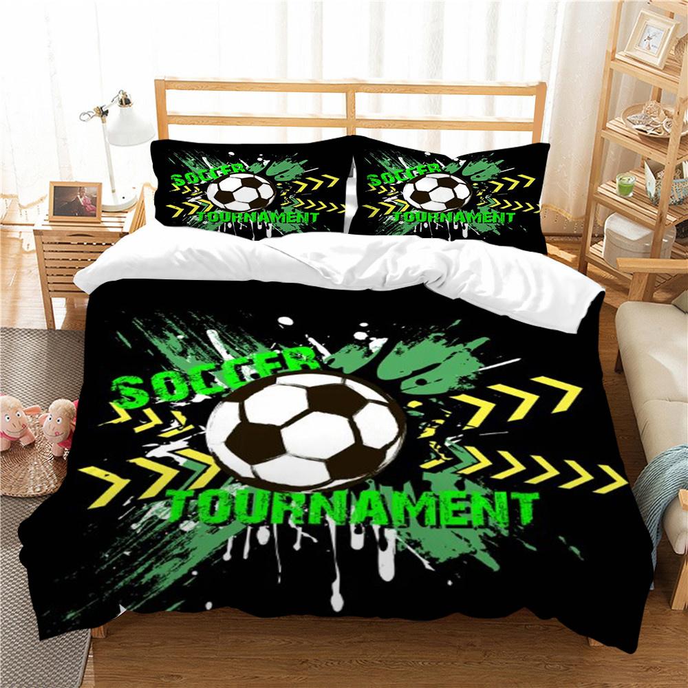 Set de lenjerie de pat cu imprimeu creativ Copii Adolescenți Seturi de lenjerie de pat dublu King Size Textile de casă de lux