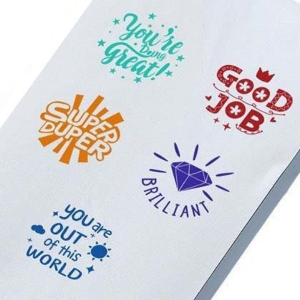 Automatic Inking Educational Behavior Stamp Encouragement Classroom Teacher Stamp  For Homework