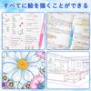 24-color erasable ballpoint pen, retractable erasable ballpoint pen, 0.7mm fine point, with eraser. Erase mistakes when drawing, taking notes in a