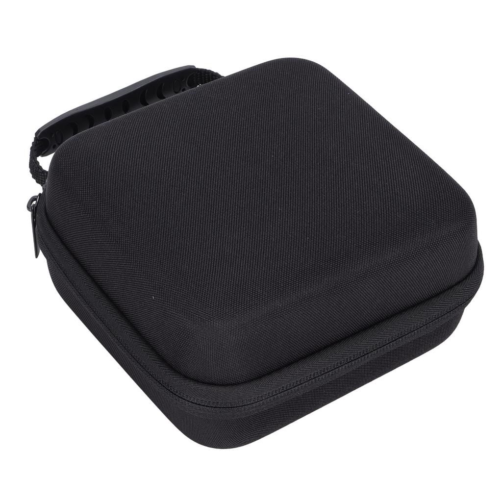Hard Travel Carrying Case Wear Resistant Protective Bag with Silicone Handle for IOS TV 4KBlack