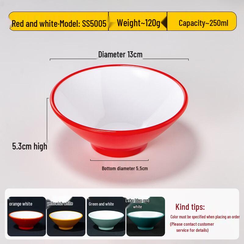 JINMEILI Melamine SS5005 Small Serving Bowl Set