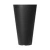 Tall Planter Set of 2 Round Tapered Plant Pots 24 In for Outdoor Indoor